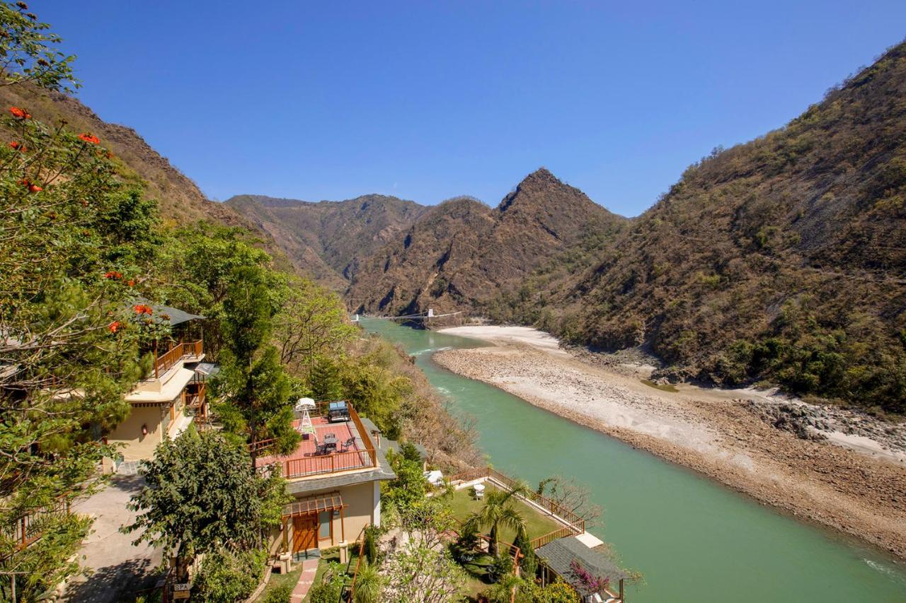 Hotel Raga On The Ganges, Rishīkesh Exterior foto
